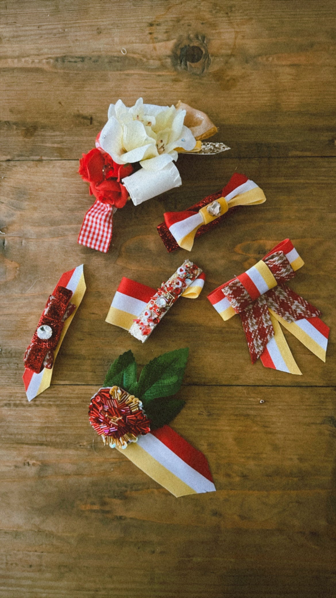 De Clásica bling Oetel bow haarclip